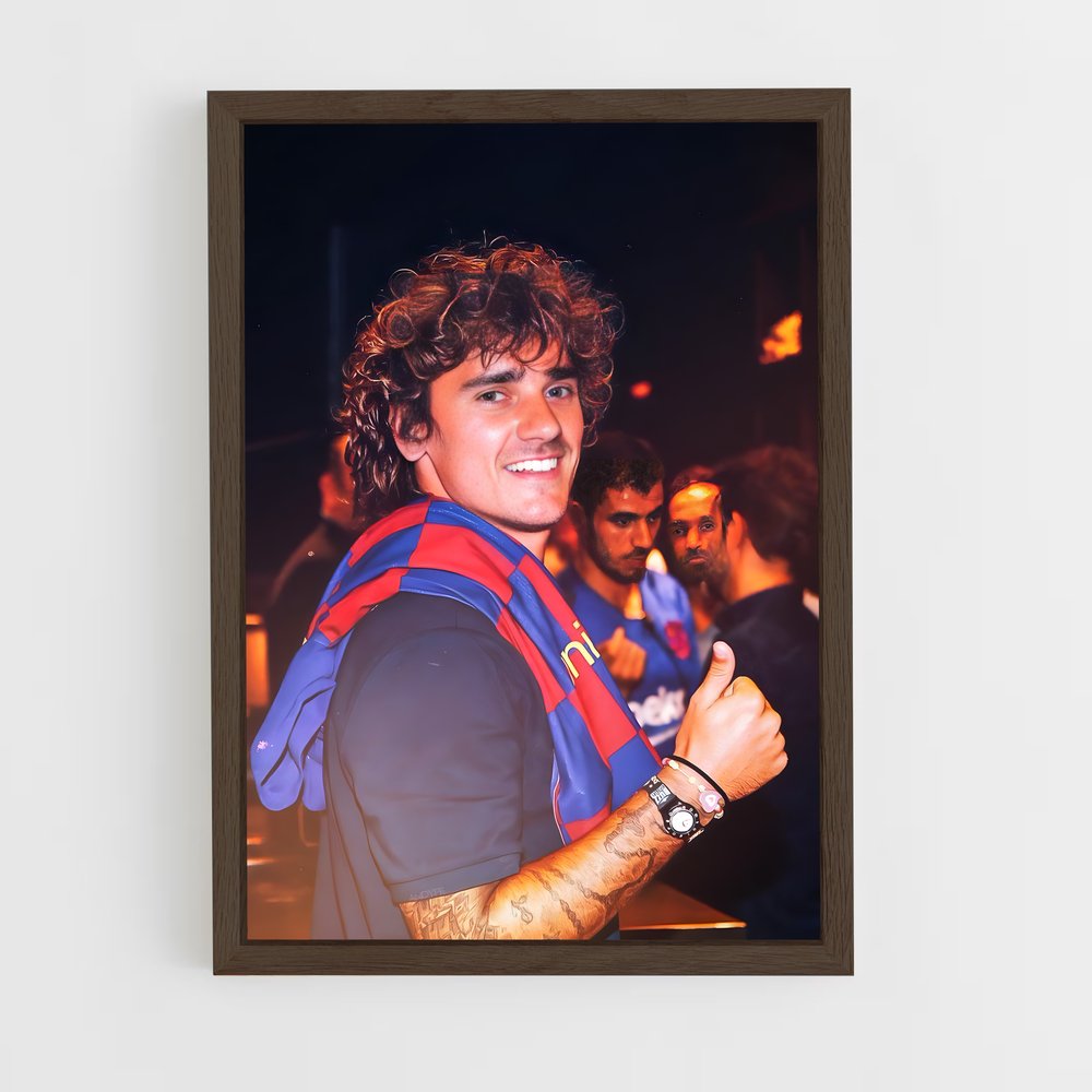 Poster Antoine griezmann (vue 5)
